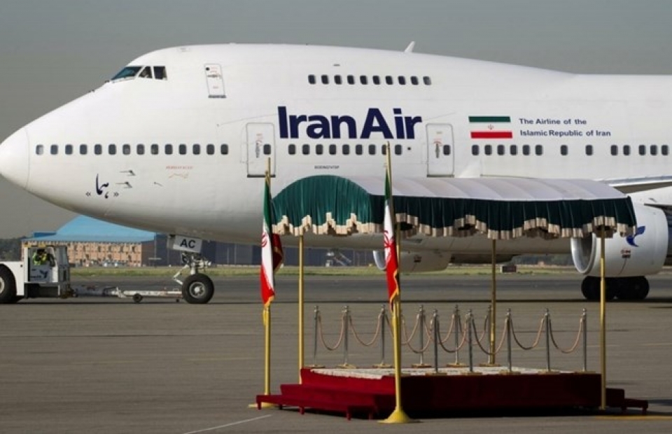 Iran tiếp nhận nhiều máy bay trước khi Mỹ nối lại trừng phạt iran tiep nhan nhieu may bay truoc khi my noi lai trung phat