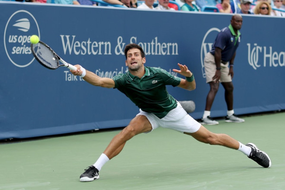 chung ket cincinnati masters tran chien trong mo federer djokovic