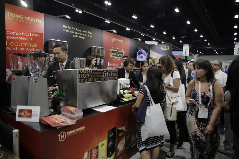 king coffee mang thuong hieu viet den le hoi ca phe tai my