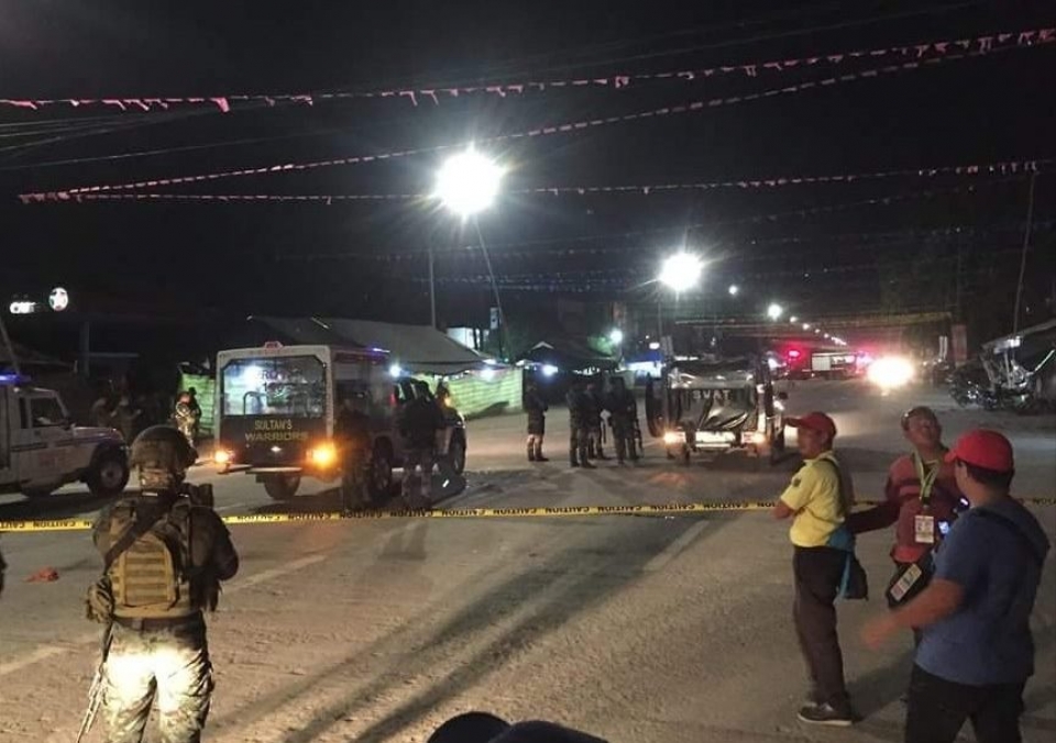 danh bom tai mien nam philippines 35 nguoi thuong vong