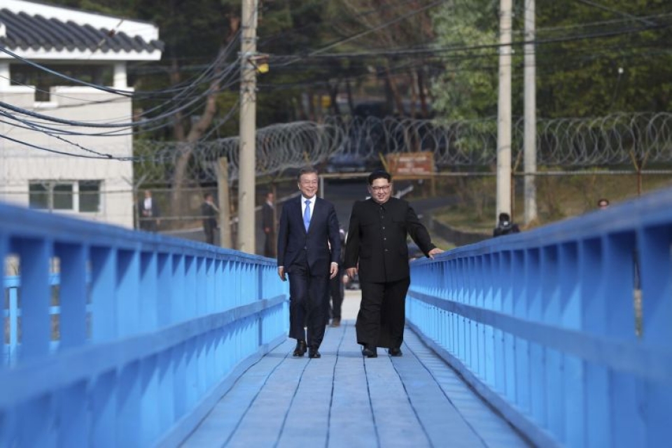 trieu tien tiep tuc keu goi thuc thi tuyen bo panmunjom