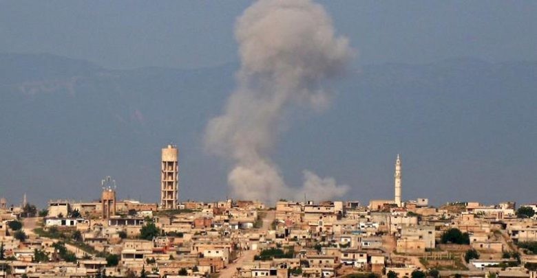 dung do tai vung giam cang thang nga tho o tay bac syria gan 60 nguoi thiet mang