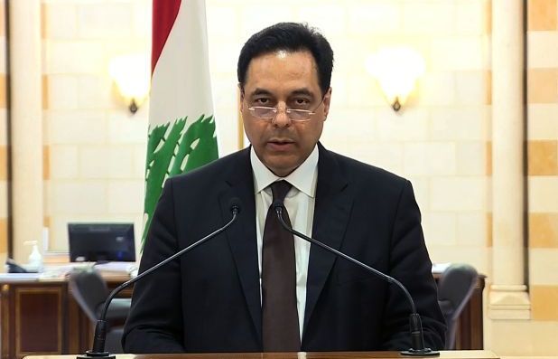 giua lan song gian du sau vu no o beirut thu tuong lebanon tuyen bo tu chuc