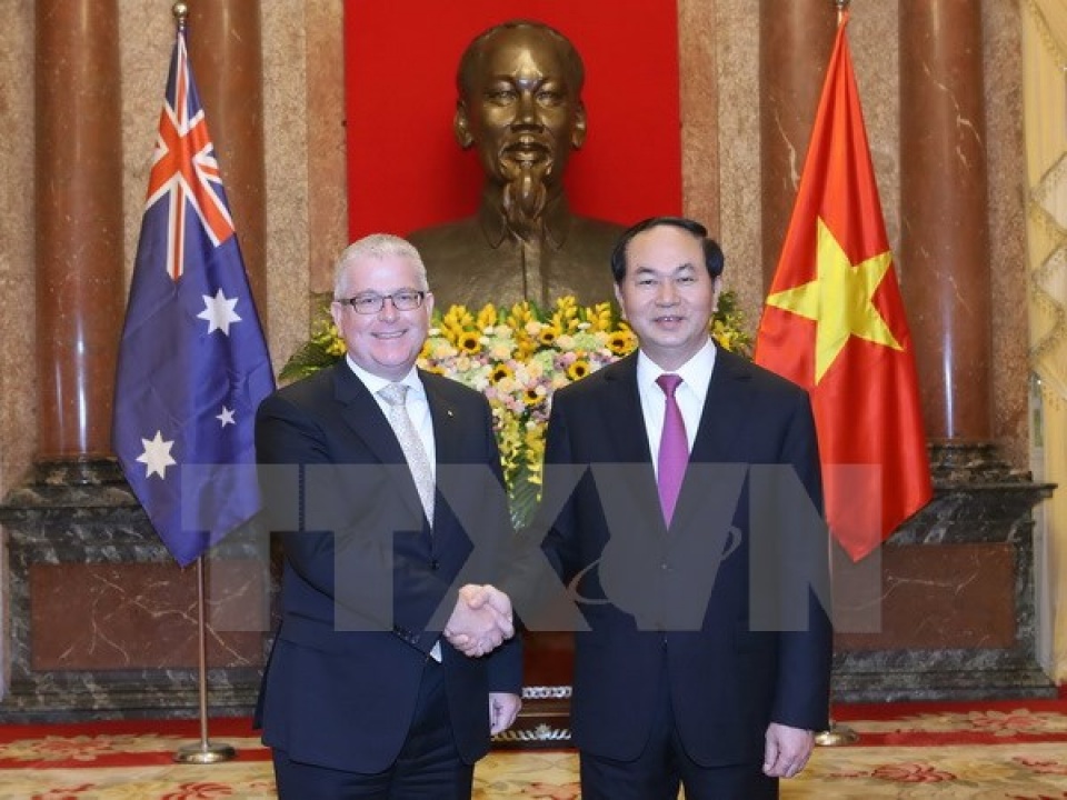 chu tich nuoc tran dai quang tiep dai su cac nuoc trinh quoc thu