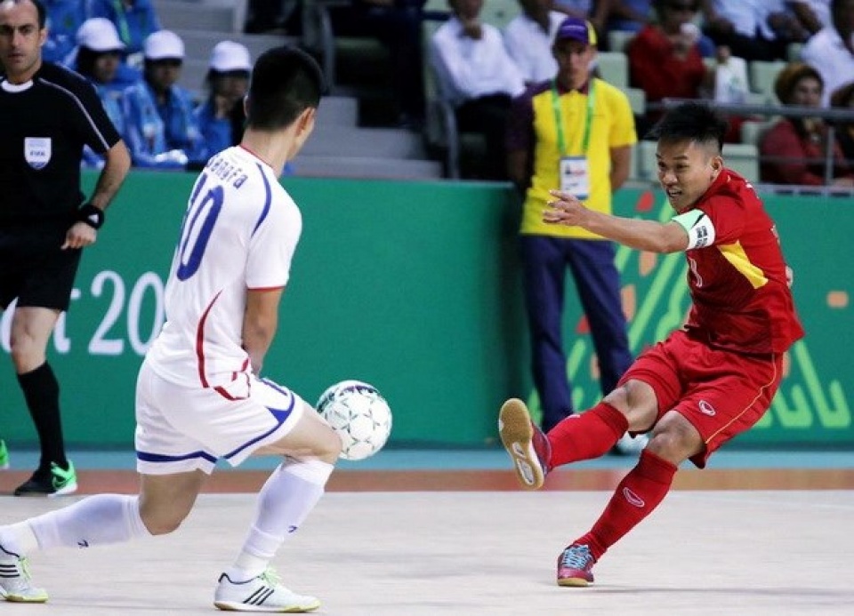 aimag 2017 tuyen futsal viet nam co co hoi vao tu ket