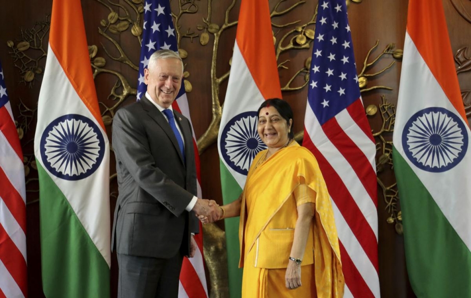 Mỹ coi Ấn Độ là "đồng minh thân cận nhất" my coi an do la dong minh than can nhat