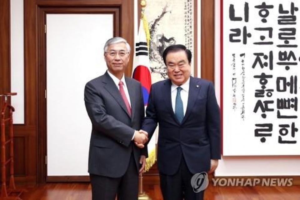 Hàn Quốc đề nghị Trung Quốc hỗ trợ tiến trình phi hạt nhân hóa Bán đảo Triều Tiên han quoc de nghi trung quoc ho tro tien trinh phi hat nhan hoa ban dao trieu tien