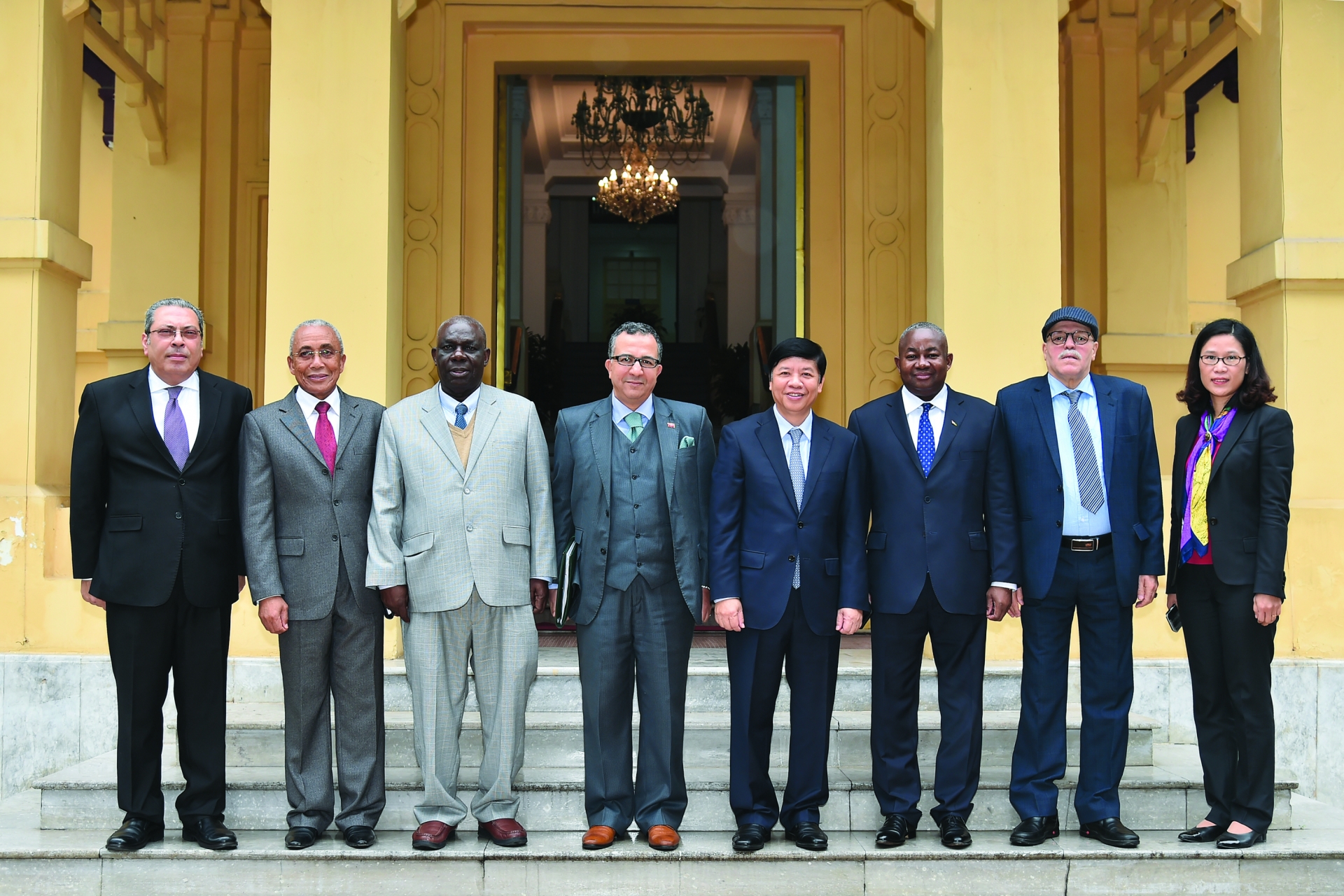 gap mat dai su cac nuoc trung dong chau phi 2019 gap go de gia tang su hieu biet va tin cay