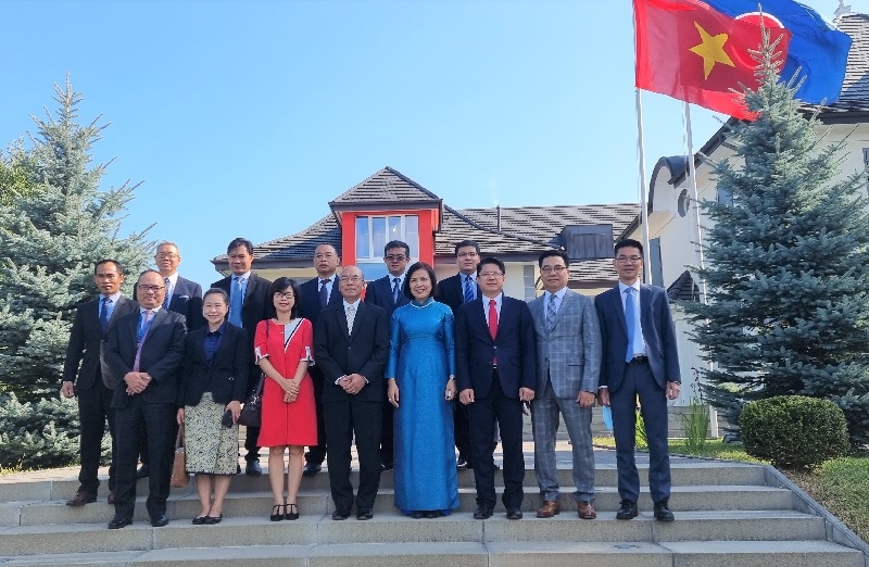 Phái đoàn đại diện Việt Nam tại Geneva mừng Quốc khánh 2/9