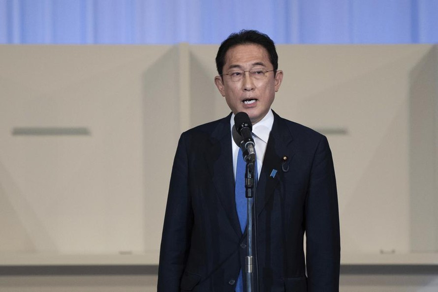 Chân dung tân chủ tịch đảng cầm quyền ở Nhật Bản Kishida Fumio. (Nguồn: AP)