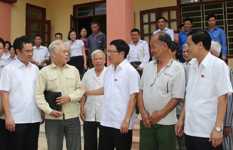 pho thu tuong pham binh minh tiep xuc cu tri tinh thai nguyen