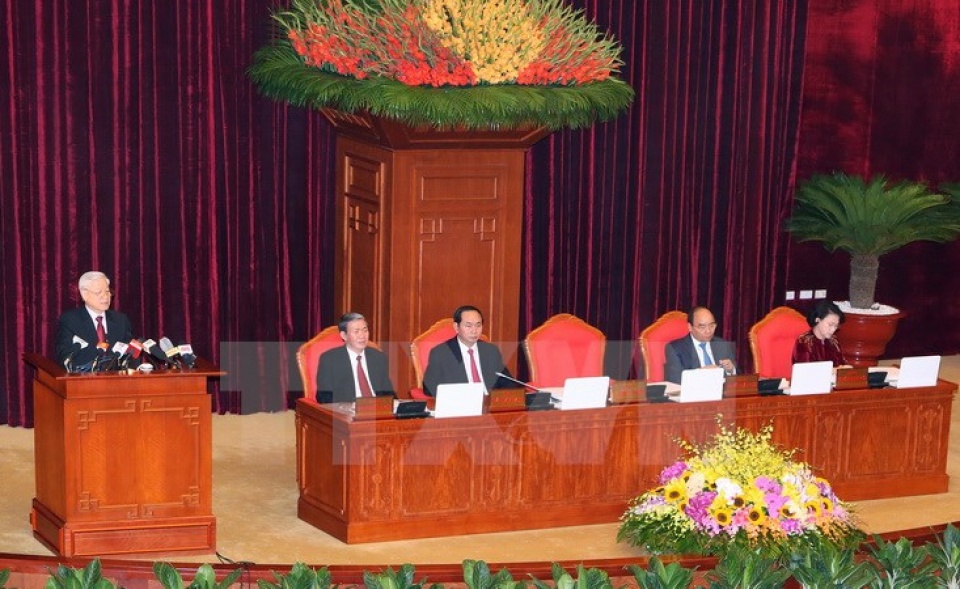 Toàn văn phát biểu khai mạc của Tổng Bí thư tại Hội nghị lần thứ tư toan van phat bieu khai mac cua tong bi thu tai hoi nghi lan thu tu