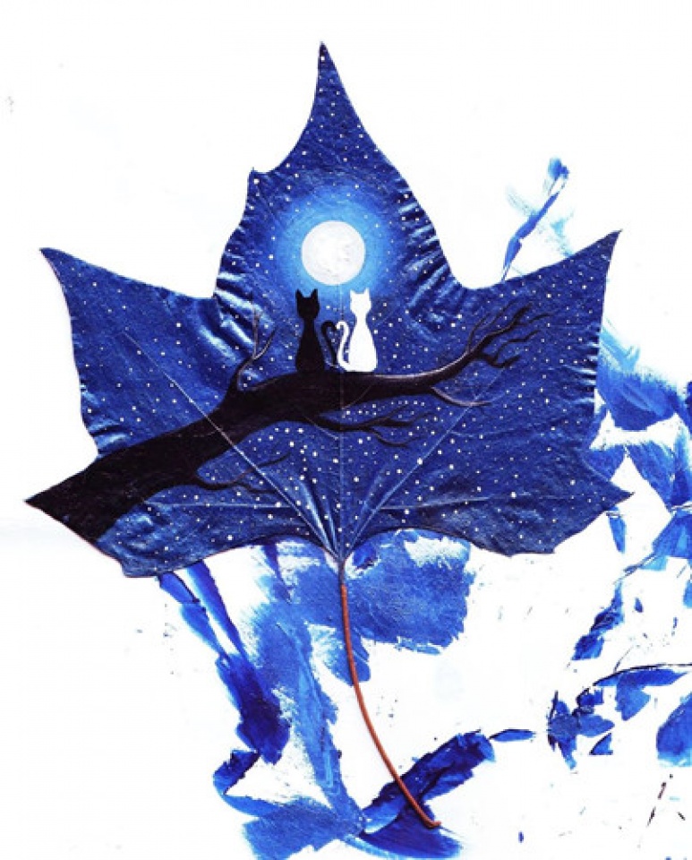 Những chiếc lá ấn tượng nhung chiec la an tuong