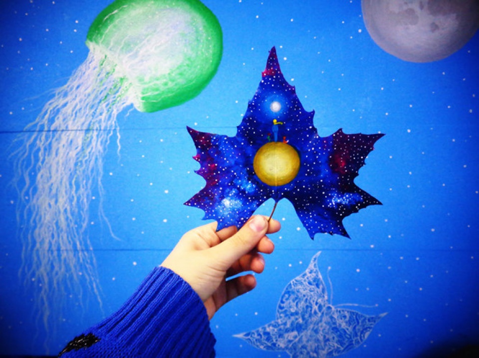 Những chiếc lá ấn tượng nhung chiec la an tuong