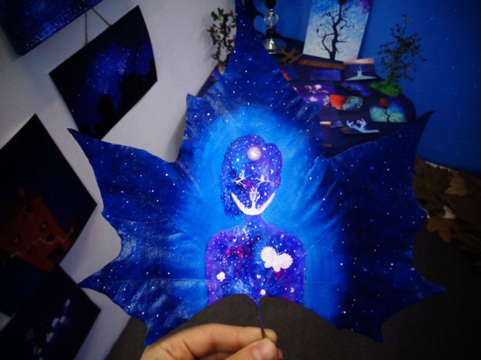 Những chiếc lá ấn tượng nhung chiec la an tuong