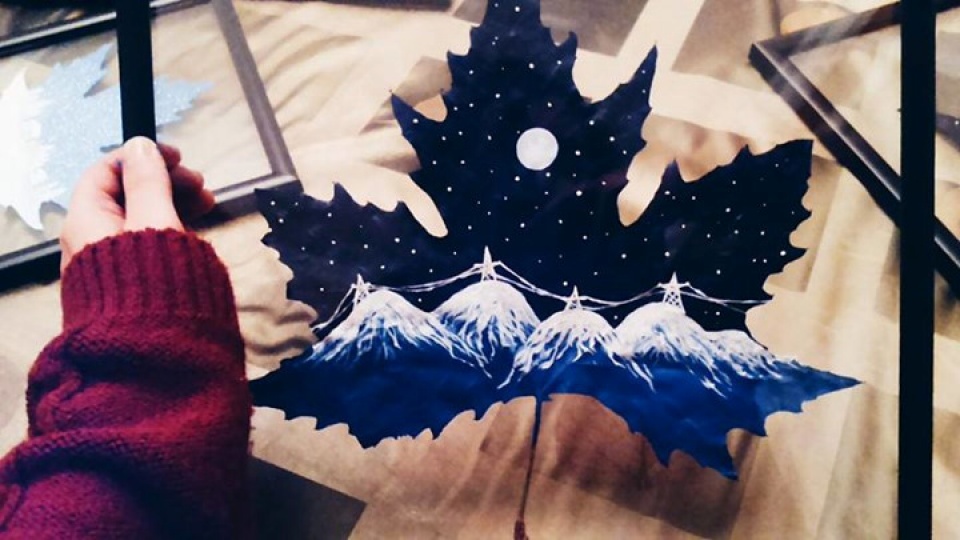 Những chiếc lá ấn tượng nhung chiec la an tuong