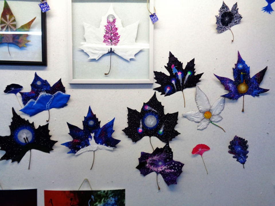 Những chiếc lá ấn tượng nhung chiec la an tuong