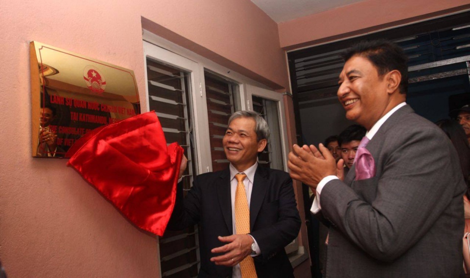 khai truong lanh su quan viet nam tai thu do cua nepal