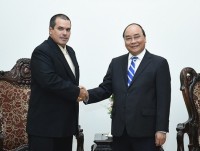 chu tich nuoc roi ha noi tham chinh thuc cuba