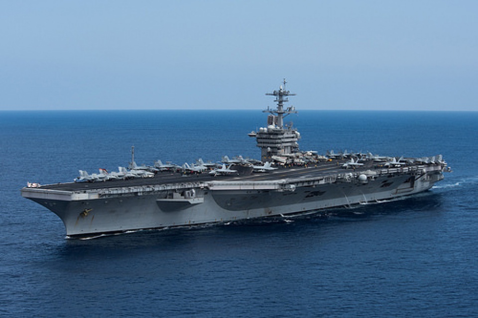 my dieu tau san bay uss theodore roosevelt toi chau a thai binh duong