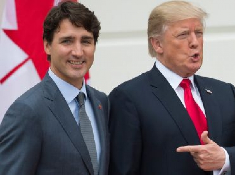 Tổng thống Trump phê chuẩn thỏa thuật sửa đổi NAFTA với Canada tong thong trump phe chuan thoa thuat sua doi nafta voi canada