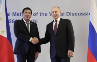 Tổng thống Putin: Nga quan tâm đến việc hợp tác năng lượng hạt nhân với Philippines