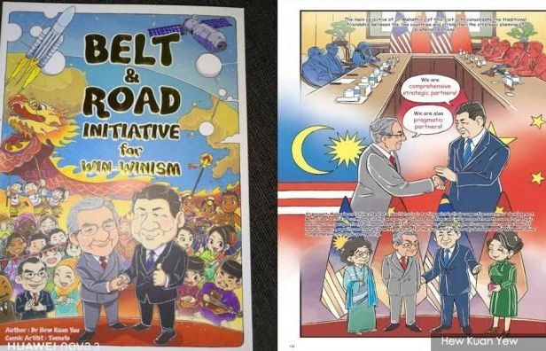 malaysia tuyen bo dieu tra khuat tat trong viec in truyen tranh ve sang kien vanh dai con duong