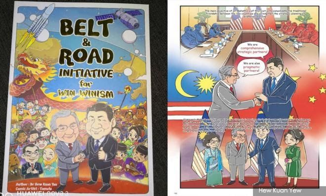 malaysia tuyen bo dieu tra khuat tat trong viec in truyen tranh ve sang kien vanh dai con duong