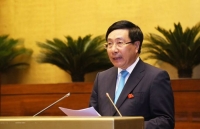 Phó Thủ tướng Phạm Bình Minh báo cáo trước Quốc hội vấn đề Biển Đông