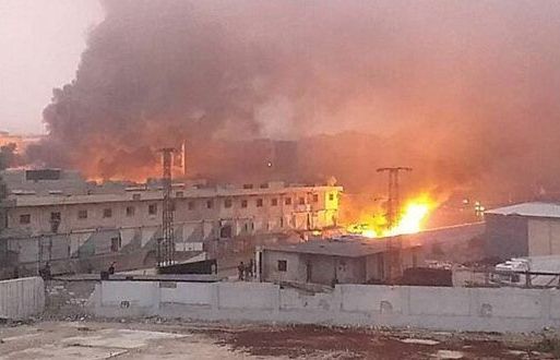 syria khu vuc do tho nhi ky kiem soat bi danh bom gan 40 nguoi thuong vong