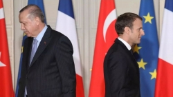 Báo động căng thẳng Pháp-Thổ Nhĩ Kỳ, Paris 'hối' EU chống lại Ankara, Mỹ lần đầu lên tiếng