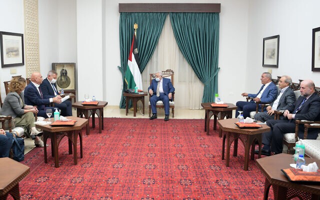 Quan chức chính phủ Israel: Ủng hộ giải pháp hai nhà nước và một Palestine độc lập. (Nguồn: WAFA)