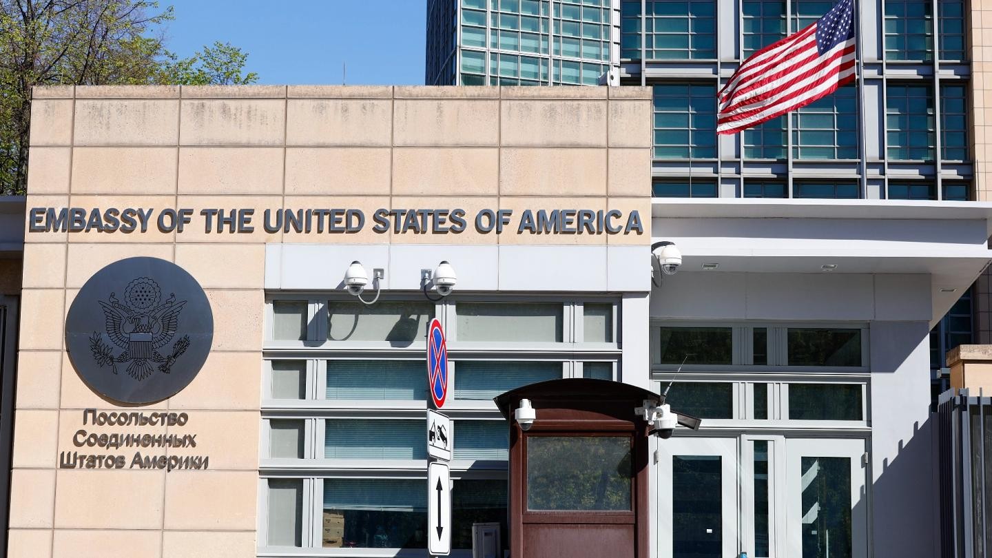 Đại sứ quán Mỹ tại Nga đứng trước nguy cơ ngừng hoạt động. (Nguồn: AP)