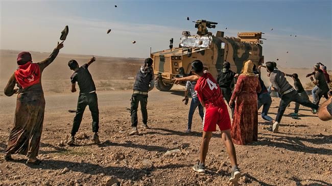 Binh sĩ Thổ Nhĩ Kỳ bắn người biểu tình Syria binh si tho nhi ky ban nguoi bieu tinh syria