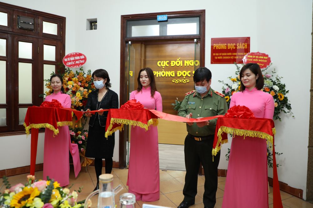 Khánh thành Phòng đọc Cục Đối ngoại, Bộ Công an