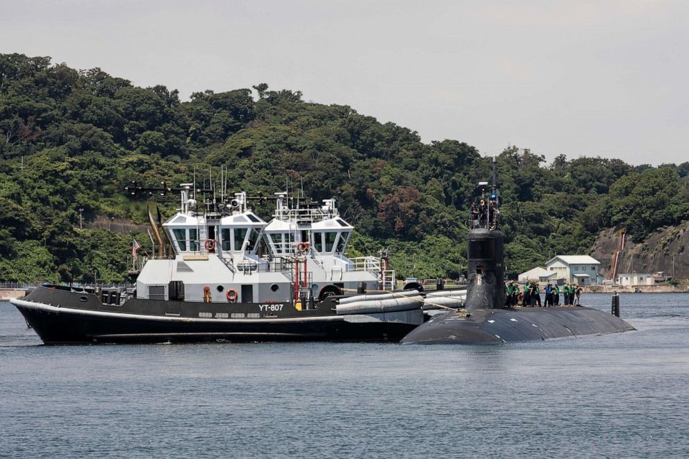 Ban lãnh đạo tàu ngầm USS Connecticut của Hải quân Mỹ bị miễn nhiệm sau va chạm ở Biển Đông. (Nguồn: US Navy)