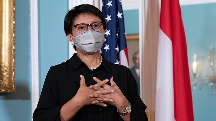 Bộ trưởng Ngoại giao Indonesia. (Nguồn: Reuters)