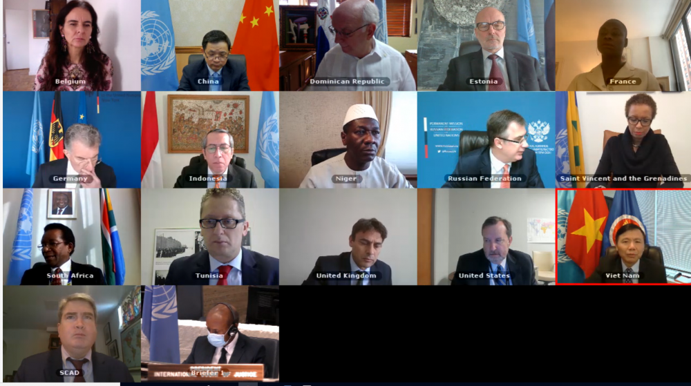 Hội đồng Bảo an và Tòa án quốc tế cần đẩy mạnh hơn nữa hợp tác về duy trì hòa bình, an ninh quốc tế