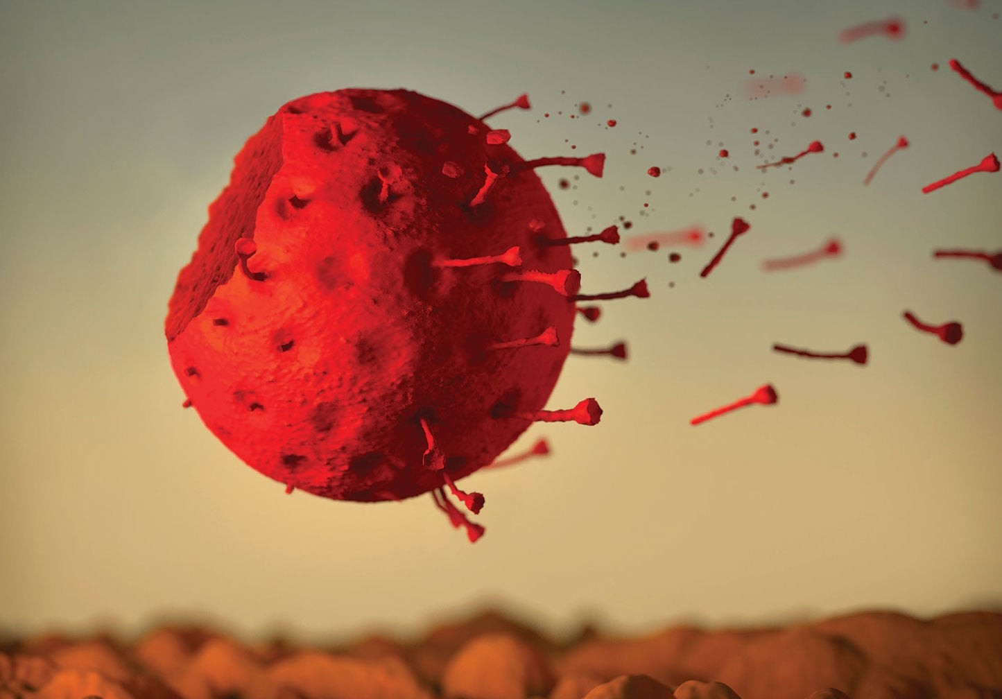 WHO lạc quan về thời điểm kết thúc đại dịch Covid-19, cảnh báo rủi ro về biến thể Omicron. (Nguồn: SCientific American)