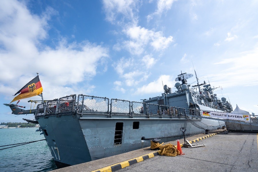 Đánh giá sức mạnh hải quân Trung Quốc, Đức tính toán tăng hiện diện ở Ấn Độ Dương-Thái Bình Dương