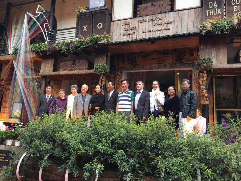 cac nha ngoai giao quoc te kham pha da lat