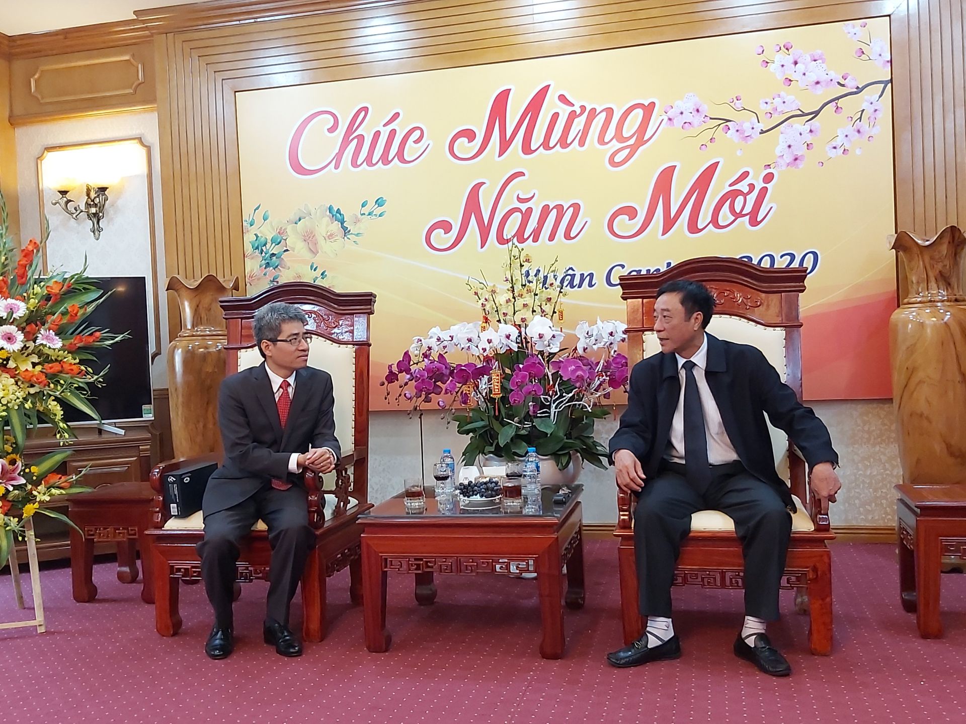 doan cong tac bo ngoai giao lam viec voi tinh tuyen quang