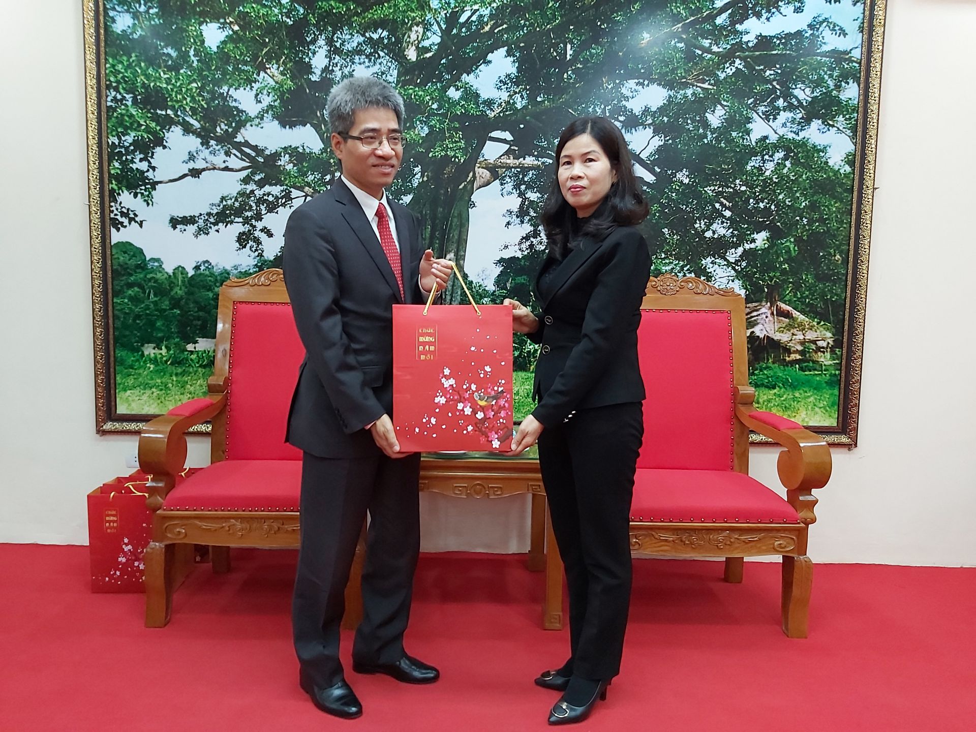 doan cong tac bo ngoai giao lam viec voi tinh tuyen quang