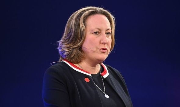 Bộ trưởng Bộ Thương mại Quốc tế Anh Anne-Marie Trevelyan. (Nguồn: PA)