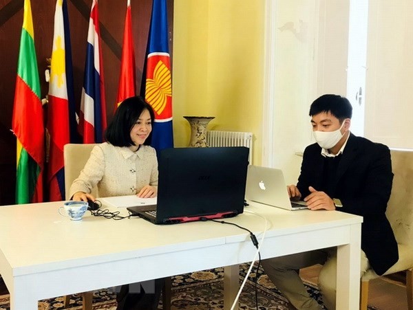 Đại sứ Việt Nam tại Italy Nguyễn Thị Bích Huệ. (Nguồn: TTXVN)