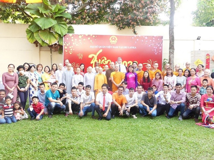 Chương trình có sự tham dự của đông đảo bà con kiều bào tại Sri Lanka.