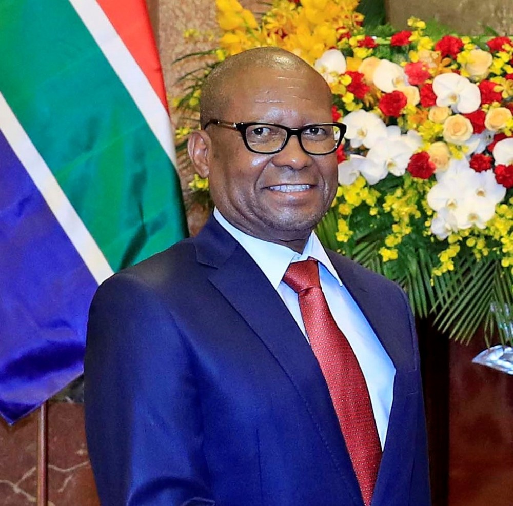 Đại sứ Nam Phi tại Việt Nam Mpetjane Kgaogelo Lekgoro.