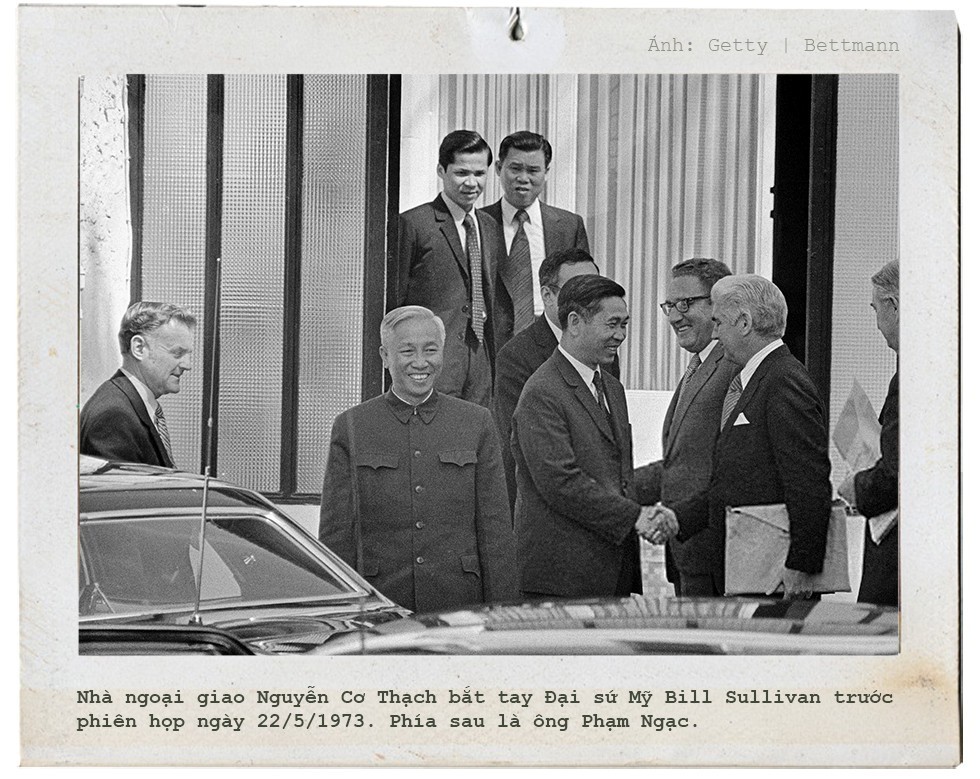 Hội nghị Paris: Bộ đôi nòng cốt Nguyễn Cơ Thạch - William Sullivan Hội nghị Paris: Bộ đôi nòng cốt Nguyễn Cơ Thạch - William Sullivan