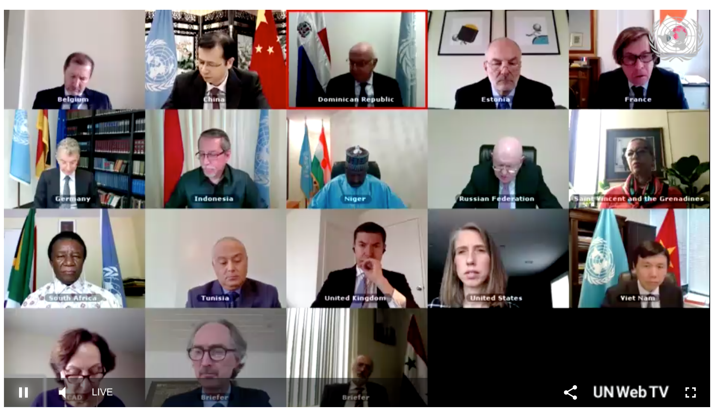 Hội đồng Bảo an: Covid-19 ảnh hưởng tiêu cực đến các nỗ lực chính trị và nhân đạo tại Syria hoi dong bao an covid 19 anh huong tieu cuc den cac no luc chinh tri va nhan dao tai syria