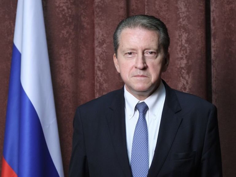 Đại sứ Nga tại Ấn Độ Nikolay Kudashev. (Nguồn: ĐSQ Nga tại Ấn Độ)